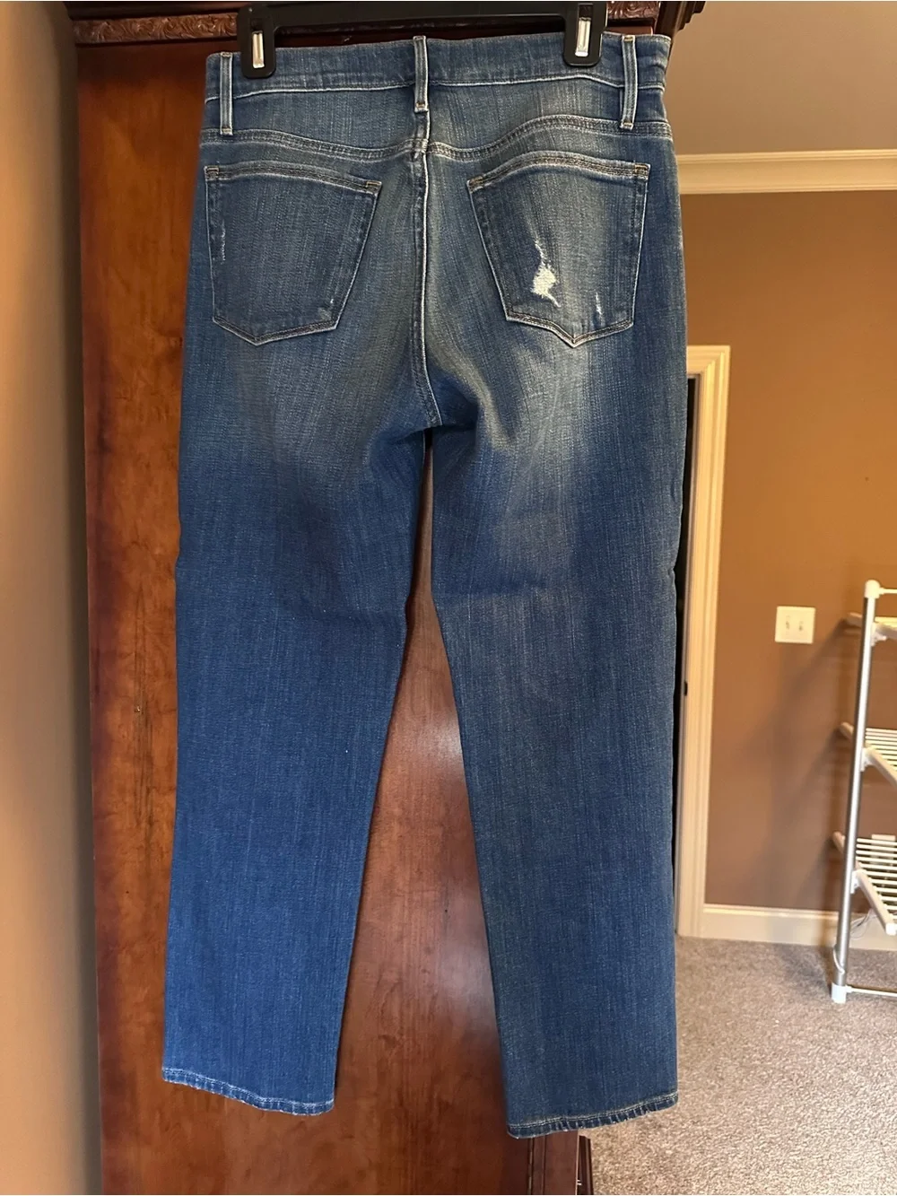 Frame Denim Le Nouveau Cropped Straight Jeans - Picture 7 of 7
